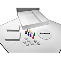 CREA tu Propio Juego de Mesa (Tablero de Juego en Blanco- Caja y Accesorios)